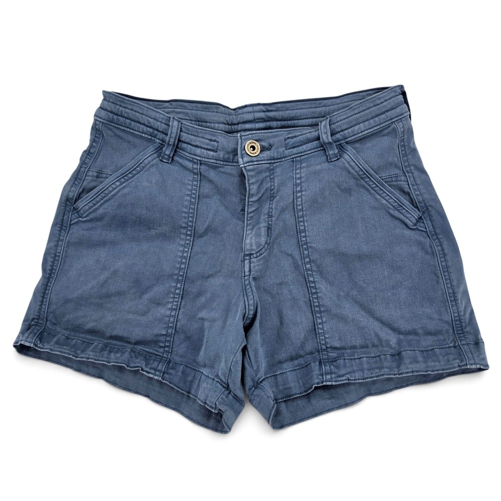 Kuhl Women's Shorts Size 2 Blue Hiking Outdoor‎ Trail Travel Casual Stretch EUC